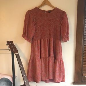 pink floral dress 💐